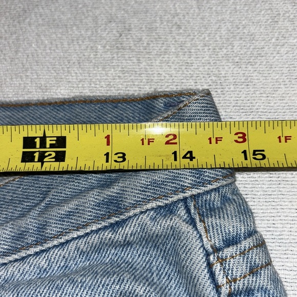 Vintage London Women’s Light Wash High Rise Cotton Cropped Jeans Size 4 - Picture 5 of 9